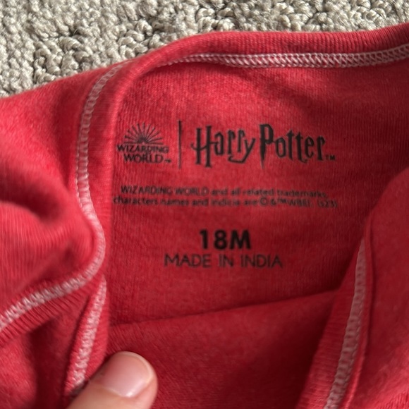 Harry Potter Gryffindor Onsie - Picture 2 of 2